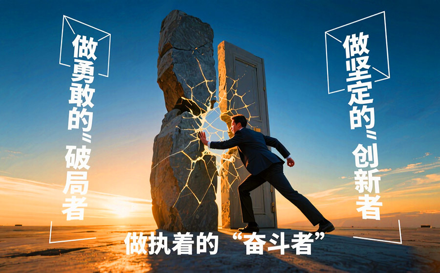 中安愿做勇敢的“破局者”