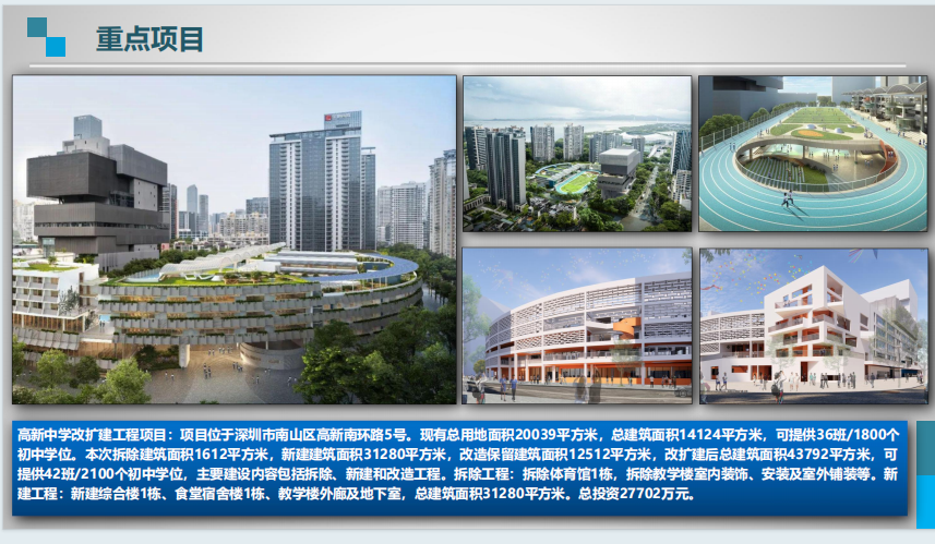 高新中学改扩建工程项目