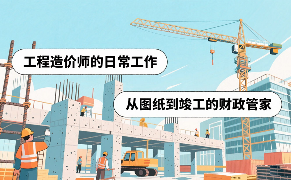 造价工程师一天的工作