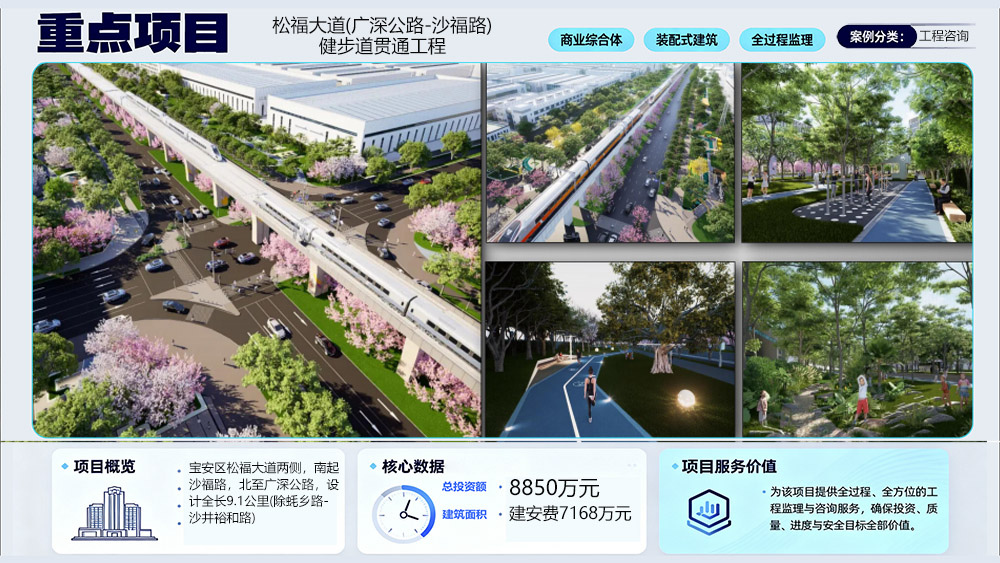 松福大道(广深公路-沙福路)健步道贯通工程(全过程工程咨询)