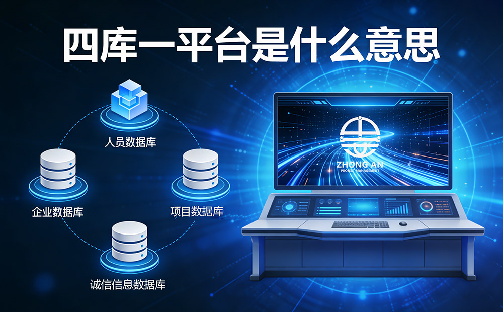 建筑行业的“智慧大脑”：解密四库一平台是什么意思